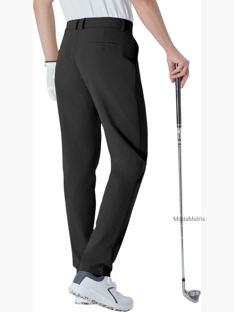 Men's Tall Golf Stretch Pants 32-38 Inseam Lightweight Quick Dry